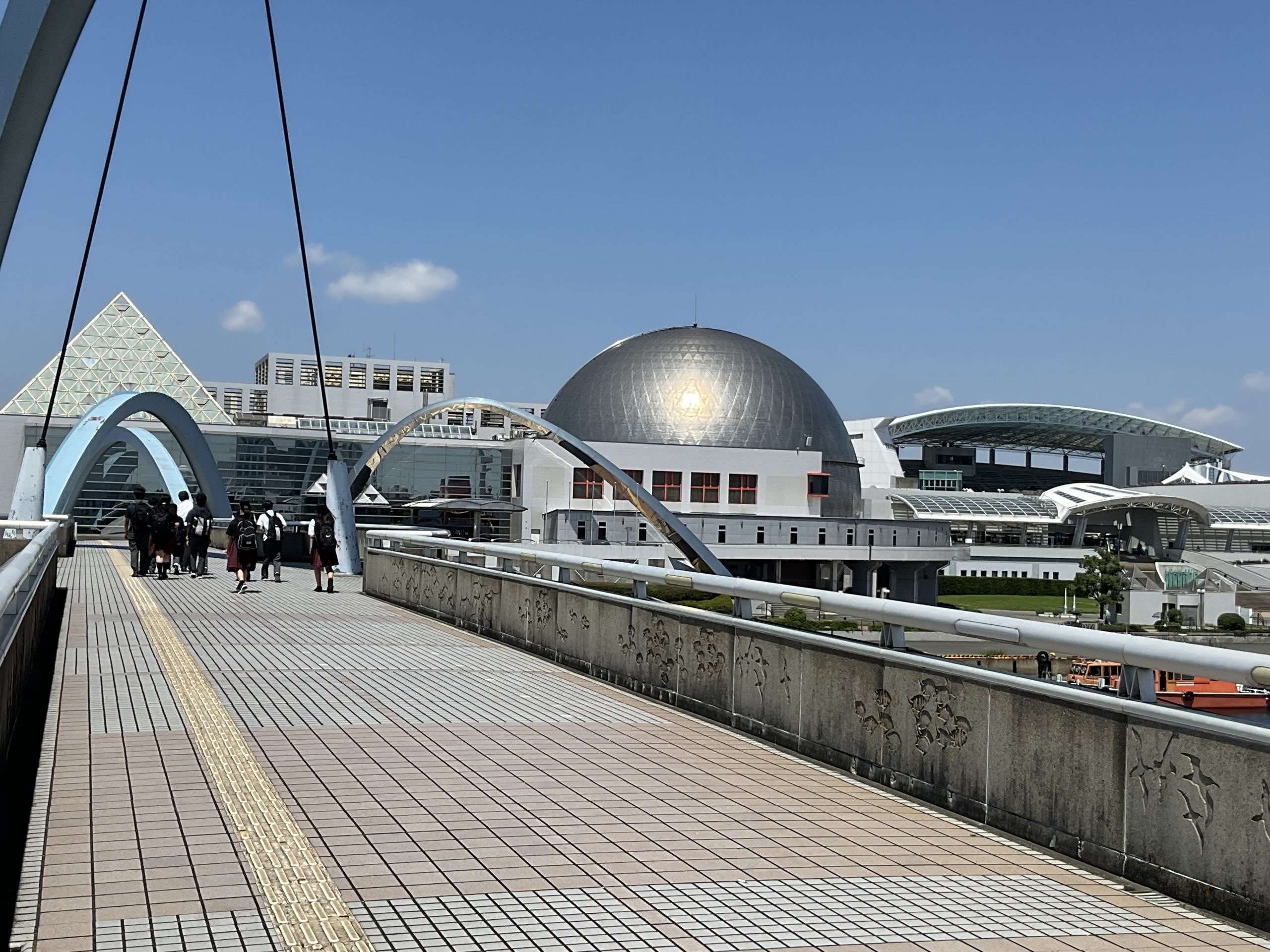 中学 総合学習フィールドワーク（名古屋港水族館） - 名古屋経済大学